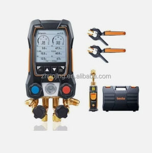 Testo 557s Manifold Digital Manifold Gauge Meter LCD Digital Manometer Testo550s Smart Vacuum Kit Stock - Product Image 1