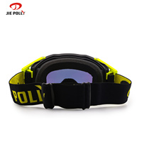 Gafas Deportivas magnétique OEM personnalisé Anti-buée Uv400 lentille Moto Motocross Moto lunettes lunettes échantillon pour adu