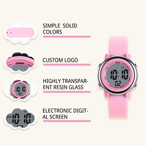 <span class=keywords><strong>Orologio</strong></span> Sportivo LED Personalizzato per Bambini con Allarme, Orologi Fantasia per Bambine, Display Luminoso con Cartoni Animati in PC per Bambini - Product Image 4