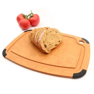 Custom Mad Wooden Fiber Cutting Board 6mm Or 9mm Chopping Blocks Cutting Board Wood Pizza Board Pizza Service Board