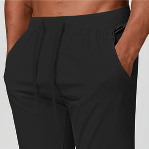 Celana Olahraga Grosir Custom Logo Pinggang Tinggi Bahan Nylon Spandex Tracksuit Ringan untuk Workout Gym Jogger Training Golf - Product Image 4