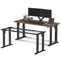 Nouveau Style grande colonne électrique hauteur réglable quatre moteurs bureau cadre de bureau debout pour bureau lourd
