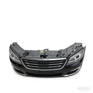 Nariz Delantera Completa Usada para <span class=keywords><strong>Mercedes</strong></span> Benz <span class=keywords><strong>Clase</strong></span> <span class=keywords><strong>S</strong></span> W222 S65 <span class=keywords><strong>AMG</strong></span> 2014-2017 OE #   A2228802447 con Faros Delanteros y Ventilador del Radiador - Product Image 4