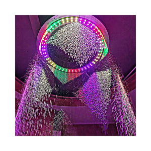 Fontaines d'eau dansantes de style moderne, rideau d'eau numérique avec lumière à motifs, fontaine pour parc, hôtel et décoration de jardin - Product Image 3