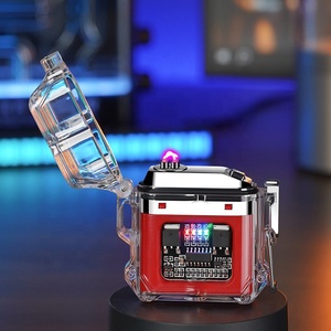 Meilleur prix boîte colorée <span class=keywords><strong>Smok</strong></span> Shop revêtement transparent double arc USB briquet électrique type-c charge rapide - Product Image 4