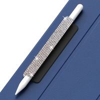 Étui de protection en silicone pour stylet magnétique iPad, marque JingBo, style luxe léger, couleur personnalisée, strass, pour Apple Pencil