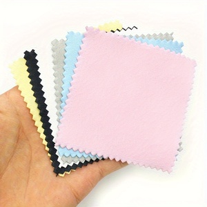 Chiffon de nettoyage doux en velours double face pour bijoux, chiffon de polissage pour bijoux dorés et argentés, pour un entretien efficace des bijoux - Product Image 1