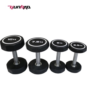 Fabricant d'haltères de fitness, <span class=keywords><strong>logo</strong></span> personnalisé, <span class=keywords><strong>poids</strong></span> 2,5-50 kg, haltères PEV, haltères fixes décagonales - Product Image 6