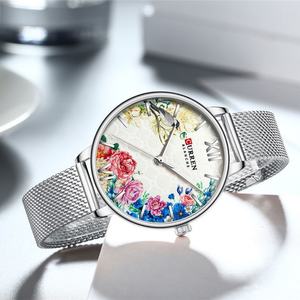 Montre minimaliste pour femme, sport, affaires, mode, alliage, quartz, résistante à l'eau, avec cadran en verre, affichage par aiguilles - Product Image 4