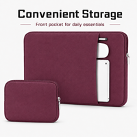 Ensemble de housses pour ordinateur portable avec logo personnalisé et pochette à accessoires, fabricant OEM pour cadeaux d'affaires, accessoires technologiques promotionnels