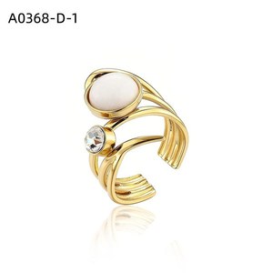 Fashion <b>Ring</b> with PIEDRA NATURAL A0368 for Women High Quality Jewelry - Product Image 1