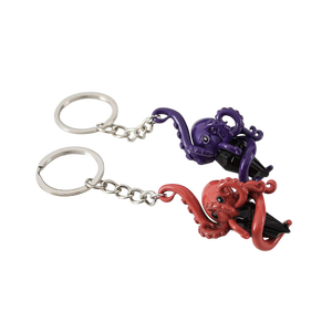 Llavero de Metal de 5 cm con Colgante de Pulpo de Valorant, Llavero de Sheriff de Arcane, Juguetes, Regalo Navideño, Llavero de Navidad - Product Image 1