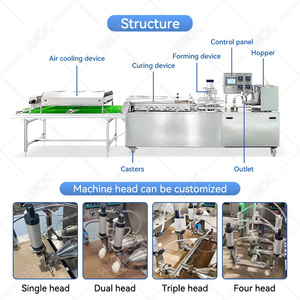Línea de Producción <span class=keywords><strong>Industrial</strong></span> de Tortillas HNOC, Máquina Eléctrica para Hacer Tortillas de Maíz Mexicanas, Venta al por Mayor - Product Image 2