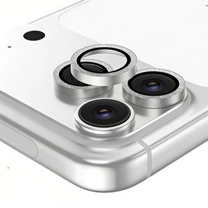 Protector de Lente de Cámara de Vidrio Templado 3D Transparente de Alta Claridad 9H de Aleación de Aluminio Personalizado OEM para iPhone 17 16 15 Pro Max - Product Image 4