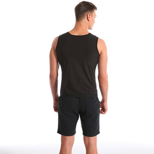 Corsé moldeador de cintura con logotipo personalizado para hombres, traje de sudor de Sauna, chaleco moldeador para hombres, chaleco adelgazante, moldeador de cuerpo para quemar grasa - Product Image 3