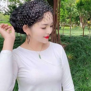 YASEEN lace breathable eco-friendly solid pattern women's <b>hat</b> suitable for all seasons - Product Image 1