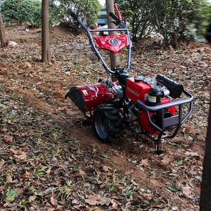 CE OEM 农业紧凑型家用旋耕机柴油手扶拖拉机小型动力耕耘机 - Product Image 3