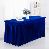 Nappe de table en tissu polyester pour hôtels et conférences, idéale pour les mariages, événements, fêtes et banquets – Vente en gros
