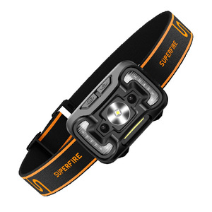 Superfire Headlamp 2000mAh Rechargeable Led Rotatable High Brightness <b>Sensor</b> Outdoor <b>Lighting</b> - Product Image 2