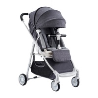 Poussette bébé 4 roues légère et luxueuse 2022, pliable, nouveau modèle, deux places, vente en gros d'usine à prix avantageux