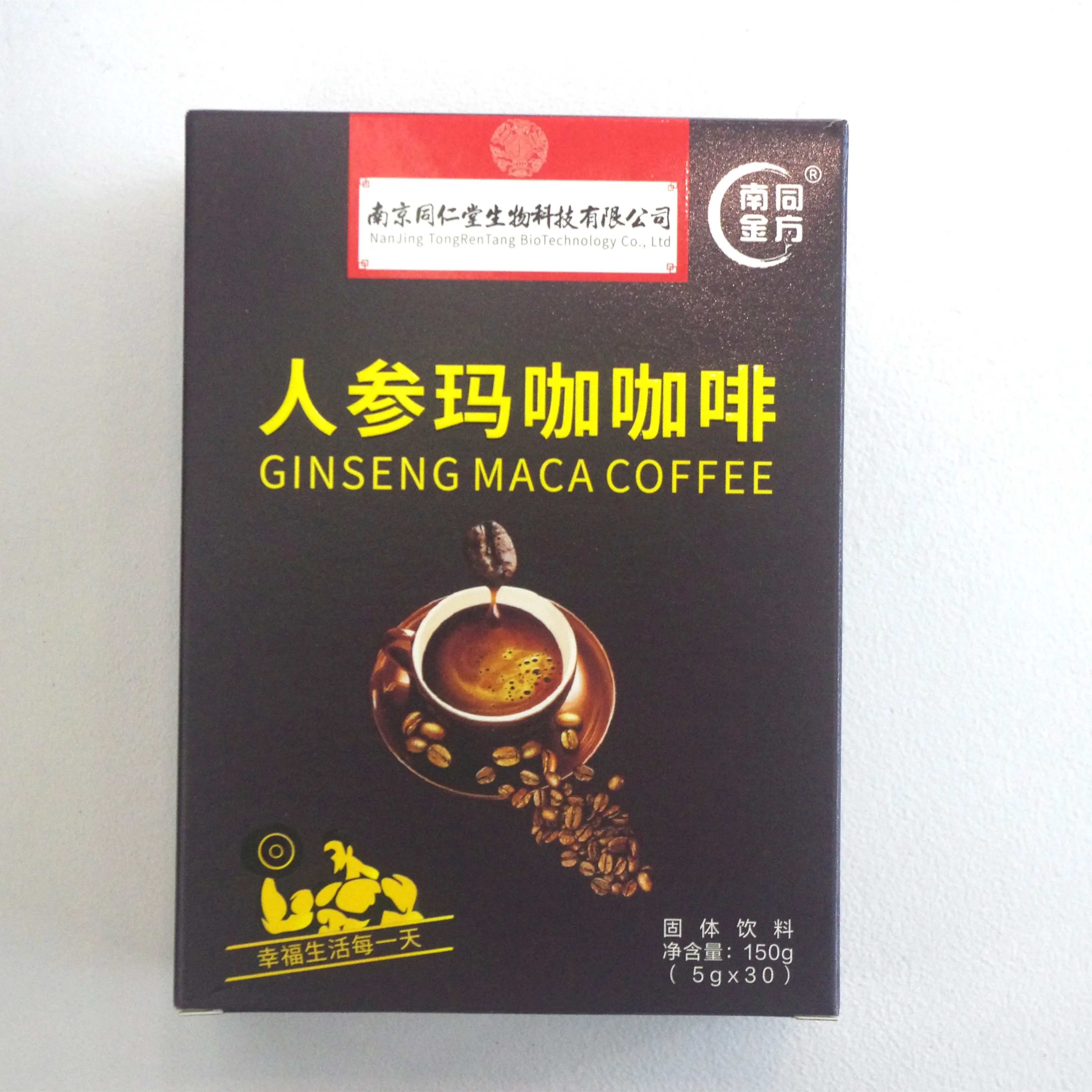 Ginseng maca coffeeProviding Energy Boisson solide de santé rafraîchissante pour les hommes