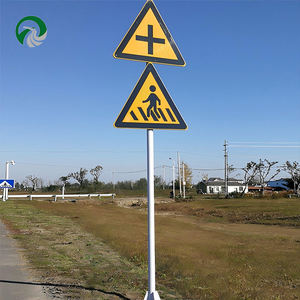 الشركات المصنعة مخصص الألومنيوم عالية الجودة عاكسة لوحة الطباعة تحذير سلامة الطريق way - Product Image 5