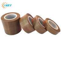 Ruban en tissu de fibre de verre PTFE isolant thermique pour soudeuses à haute température, scelleuses sous vide et scelleuses manuelles à impulsion personnalisables