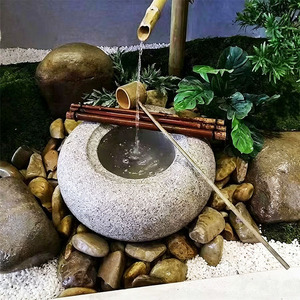 Stile giapponese Ciotola di <span class=keywords><strong>Acqua</strong></span> di Pietra Vasi Da Fiori Fioriere Pentola di <span class=keywords><strong>Acqua</strong></span> <span class=keywords><strong>Fontana</strong></span> di <span class=keywords><strong>Acqua</strong></span> Per La Cortile Paesaggio Casa Decorazione del <span class=keywords><strong>Giardino</strong></span> - Product Image 2
