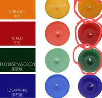 Meilleure vente de teinture liquide pour fabrication de bougies 24 couleurs au choix