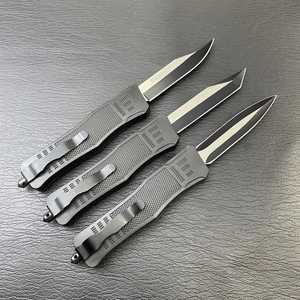 Couteau pliant multifonctionnel à lame droite, manche en nylon, couteau de survie tactique portable pour le camping et la défense personnelle - Product Image 3