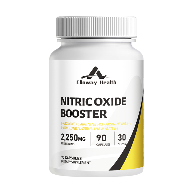 Nitric Oxide Booster - 2250mg Per Serving 90 Capsules