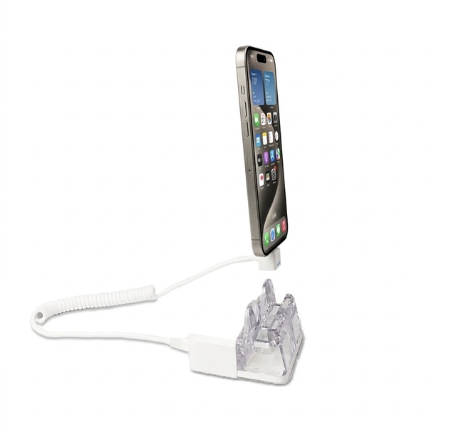 Anti Theft Display Mobile Phone Holder Stand With Alarm for iPhone samsung