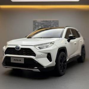 Modelo de coche <span class=keywords><strong>Toyota</strong></span> <span class=keywords><strong>RAV4</strong></span> 1:18 oficialmente autorizado, modelo de coche de aleación, coche de simulación, colección de coches, modelo de juguete de metal, vehículo de exhibición. - Product Image 5