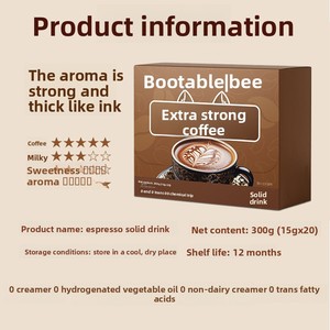 Café instantané Mellow Espresso personnalisé du Yunnan, grains fins, torréfaction au charbon originale, saveur Mocha, en poudre, boîte OEM - Product Image 2