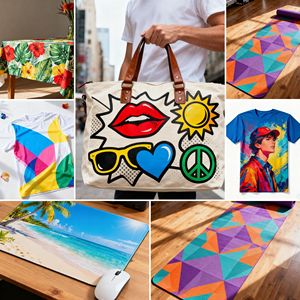 Tiên tiến A3 Kích thước dệt tất cả trong một thăng hoa máy in phun cho cửa hàng Quà Tặng máy in thăng hoa máy trên Polyester - Product Image 2