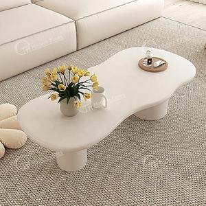 Mobilier moderne pour le salon <span class=keywords><strong>table</strong></span> de <span class=keywords><strong>cocktail</strong></span> minimaliste <span class=keywords><strong>scandinave</strong></span> en mdf <span class=keywords><strong>table</strong></span> basse de forme irrégulière - Product Image 3