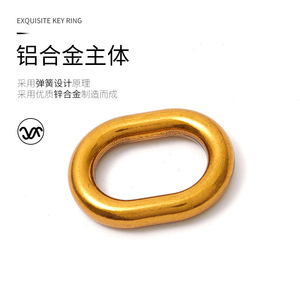 พวงกุญแจรถยนต์โลหะผสมสังกะสีชุบทองโบราณ G3867 ใช้ในบ้าน - Product Image 1