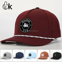 Gorra de Cuerda Trenzada de Poliéster, Gorras de Camionero Impermeables para Niñas, Gorras de 5 Paneles para Hombre, Diseñador para Logotipo Personalizado, Gorras Desestructuradas para Mujer