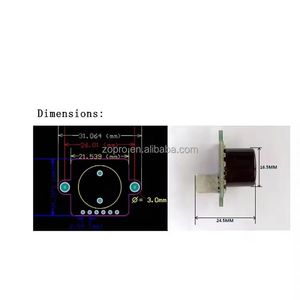 เซ็นเซอร์ I2C PIXHAWK รุ่น MB1242 40 SRF02 GY-US42 APM โมดูลเซ็นเซอร์วัดระยะทางแบบอัลตราโซนิกสำหรับควบคุมการบิน - Product Image 6