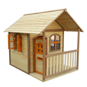 Pequeña Casa <span class=keywords><strong>de</strong></span> juegos <span class=keywords><strong>de</strong></span> <span class=keywords><strong>madera</strong></span> para niños Cubby House para juegos creativos - Product Image 3