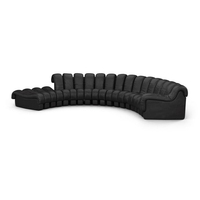 Neues Design Halbkreis-Ledersofa Halbrundes Sofa für Wohnzimmer