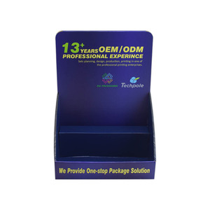 Bán lẻ Kệ các tông truy cập hàng đầu hiển thị đứng hiển thị siêu thị cửa hàng gấp carton giấy các tông sóng hộp hiển thị - Product Image 6