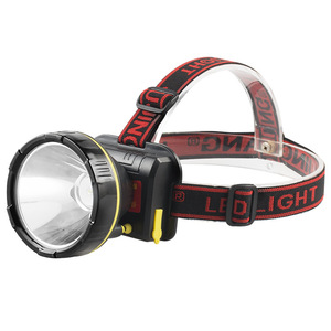 ไฟหน้าแบบ LED 2000 มิลลิแอมป์ชั่วโมงแบบชาร์จไฟได้ ปรับแสงสีฟ้าได้ สำหรับตกปลา ล่าสัตว์กลางคืน ระยะ 300-499 เมตร - Product Image 4