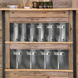 Ensemble de 10 forets à <span class=keywords><strong>bois</strong></span> de 15 mm à 60 mm, kit de forets Forstner avec forets à charnières pour le travail du <span class=keywords><strong>bois</strong></span> - Product Image 3