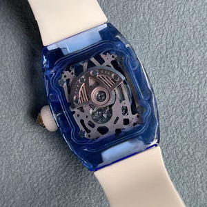 New Ultra-luxurious, Unique and Fashionable Tourbillon, Top-quality Blue Crystal Waterproof Automatic <b>Mechanical</b> <b>Watch</b> for Men - Product Image 5