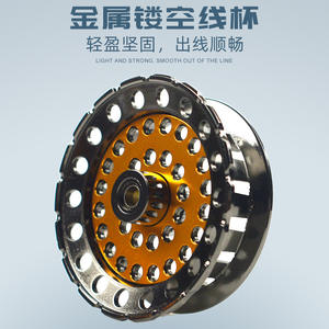 Moulinet de pêche à la traîne en alliage d'aluminium F60A, pour la pêche en radeau, gaucher/droitier, pour la pêche sur glace, avec corps moulé monobloc - Product Image 3