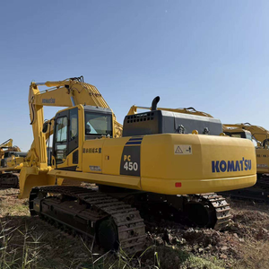 รถขุดตีนตะขาบ Komatsu PC450-8 มือสองจากญี่ปุ่นแท้ ขนาด 45 ตัน รถขุดไฮดรอลิก Komatsu PC450-8 สำหรับงานก่อสร้างและเหมืองแร่ - Product Image 2