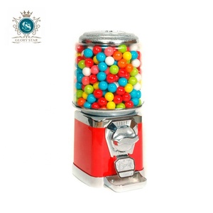 Kẹo Bán Hàng Tự Động Máy Nóng Lạnh Trên Đứng Thương Mại 3-CONTAINER Gumball Ngân Hàng Hàng Đầu Khóa Với Các Phím - Product Image 3