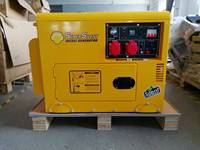 8KW Vollkupfer Geräuscharmer Dieselgenerator im Containerformat Tragbar Schallgedämmt mit Autostart 220V/380V 50Hz/60Hz Unterstützt Individuelles Logo