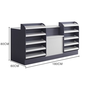 Nhà máy tùy chỉnh thương mại thu ngân bằng gỗ quầy cho các cửa hàng bán lẻ - Product Image 5